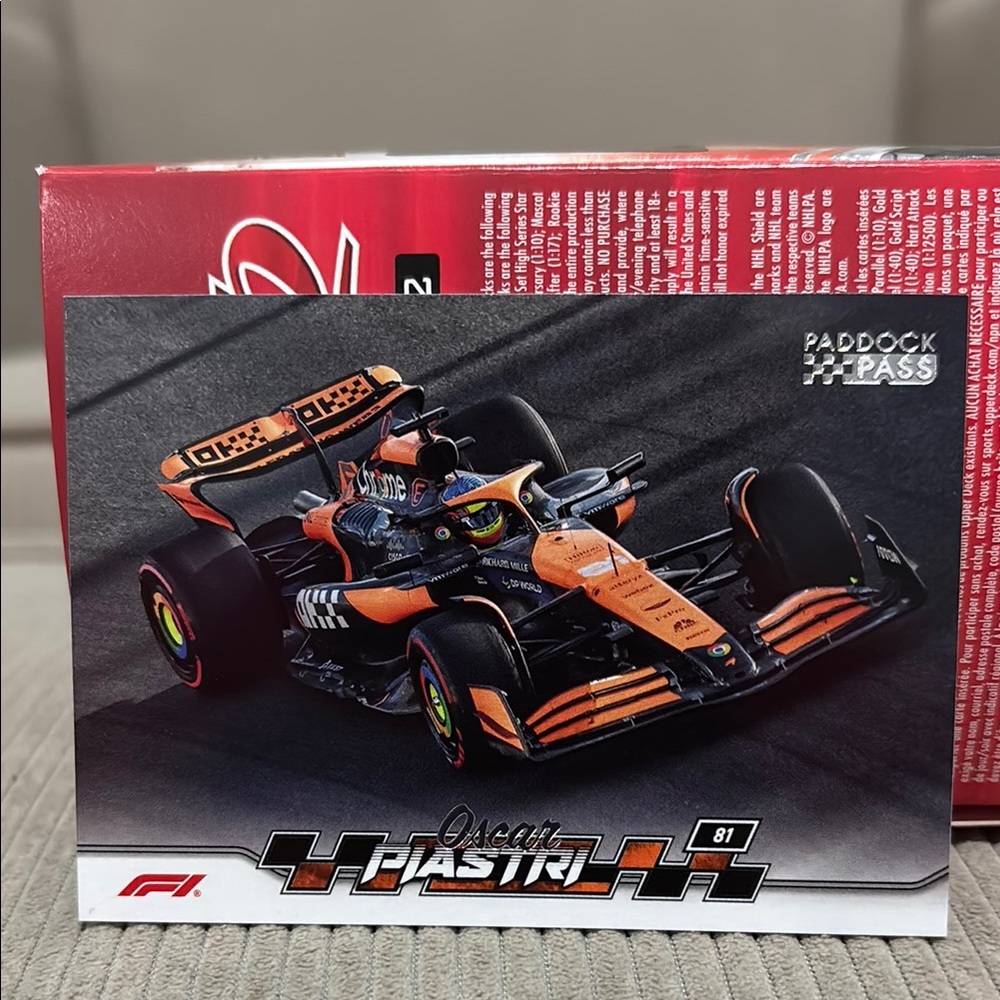 Oscar Piastri F1 Racing Car Model